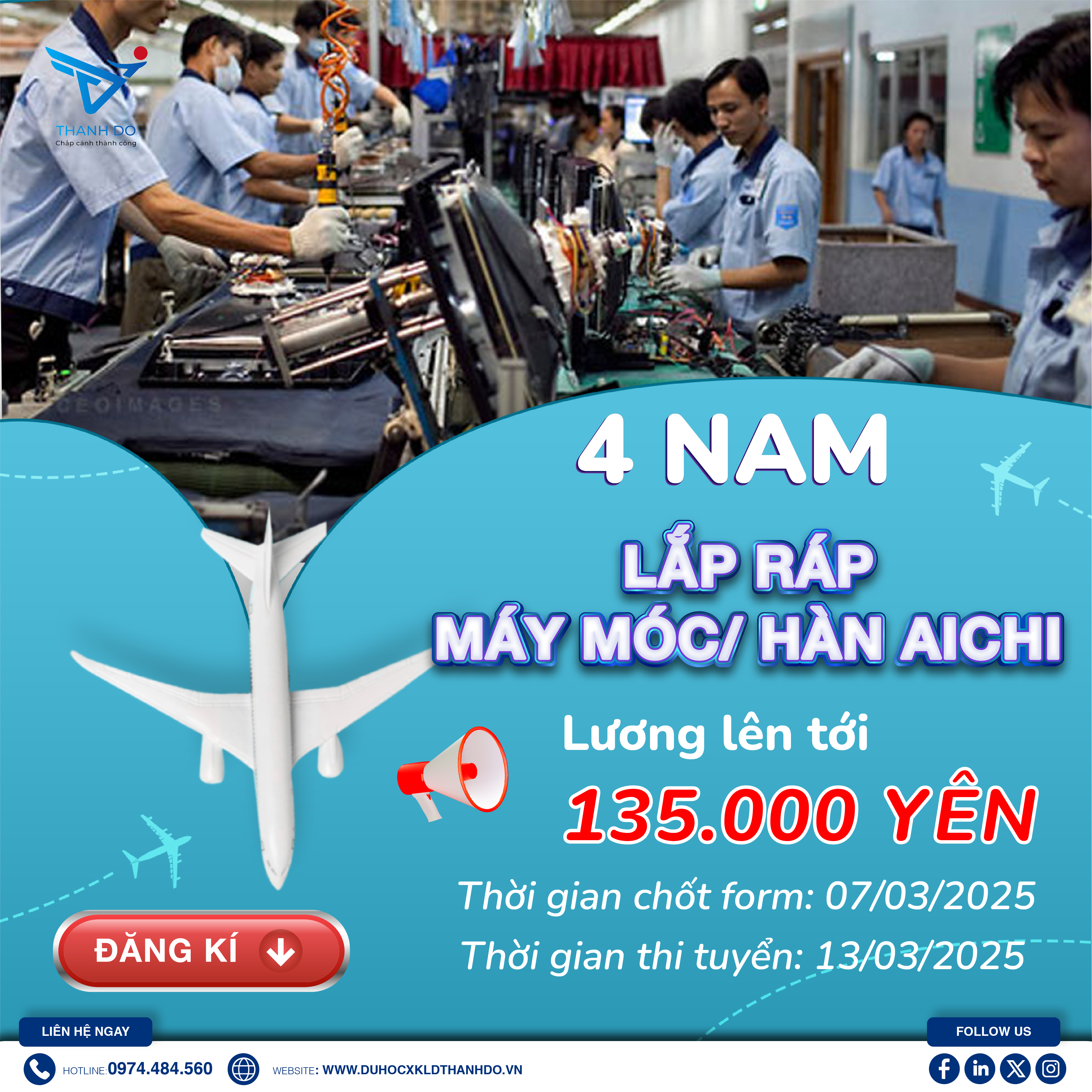 TUYỂN DỤNG ĐƠN HÀNG LẮP RÁP/HÀN